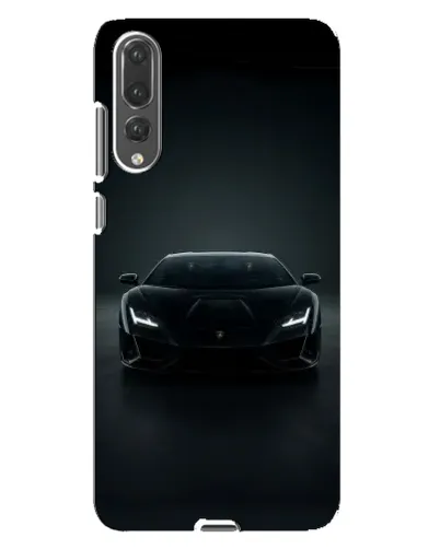 Чехол для Huawei P20 Pro (CLT-L04) с картинкой «Черный Lamborghini Aventador» Чехол для Huawei P20 Pro (CLT-L04) с картинкой «Черный Lamborghini Aventador»