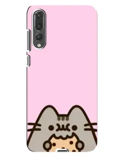 Чехол для Huawei P20 Pro (CLT-L04) с картинкой «Pusheen и печенье» Чехол для Huawei P20 Pro (CLT-L04) с картинкой «Pusheen и печенье»