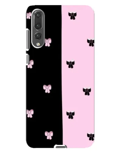 Чехол для Huawei P20 Pro (CLT-L04) с картинкой «Контрастные банты» Чехол для Huawei P20 Pro (CLT-L04) с картинкой «Контрастные банты»