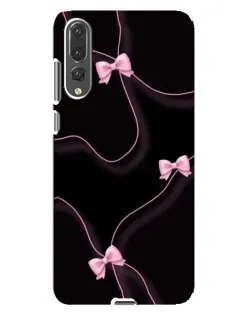 Чехол для Huawei P20 Pro (CLT-L04) с картинкой «Розовые ленты»