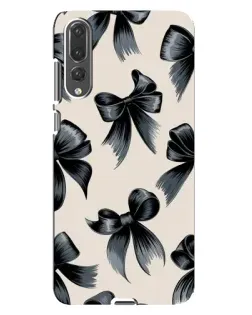 Чехол для Huawei P20 Pro (CLT-L04) с картинкой «Банты Coquette»