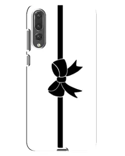 Чехол для Huawei P20 Pro (CLT-L04) с картинкой «Вертикальный бант»