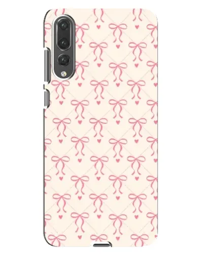 Чехол для Huawei P20 Pro (CLT-L04) с картинкой «Розовые бантики Coquette» Чехол для Huawei P20 Pro (CLT-L04) с картинкой «Розовые бантики Coquette»