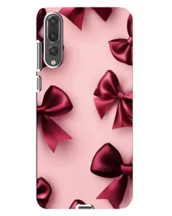 Чехол для Huawei P20 Pro (CLT-L04) с картинкой «Бордовый атлас»