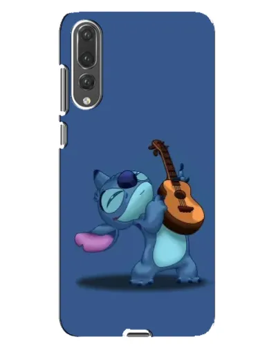 Чехол для Huawei P20 Pro (CLT-L04) с картинкой «Стич с укулеле»