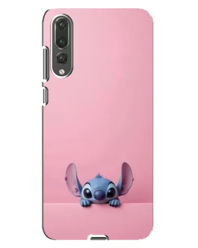Чехол для Huawei P20 Pro (CLT-L04) с картинкой «Stitch выглядывает»
