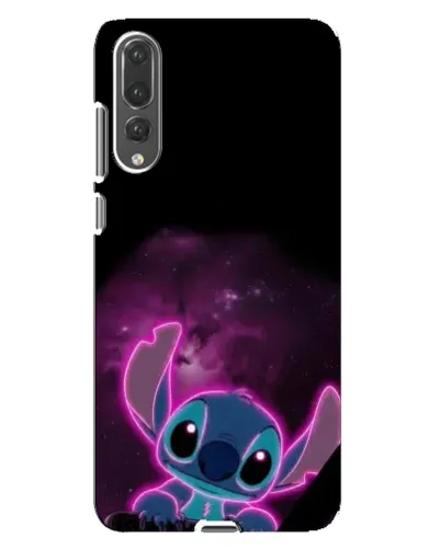 Чехол для Huawei P20 Pro (CLT-L04) с картинкой «Неоновый Stitch»