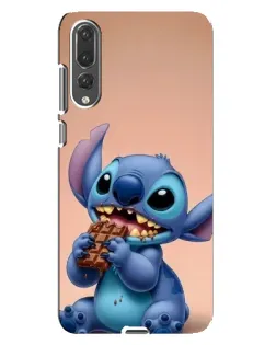 Чехол для Huawei P20 Pro (CLT-L04) с картинкой «Стич ест шоколад» Чехол для Huawei P20 Pro (CLT-L04) с картинкой «Стич ест шоколад»