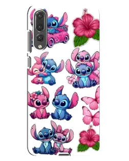 Чехол для Huawei P20 Pro (CLT-L04) с картинкой «Стикеры Stitch и Angel» Чехол для Huawei P20 Pro (CLT-L04) с картинкой «Стикеры Stitch и Angel»