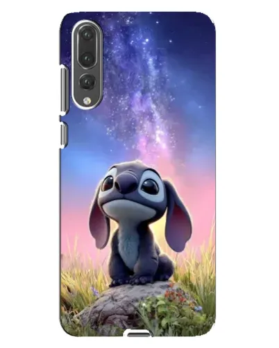 Чехол для Huawei P20 Pro (CLT-L04) с картинкой «Стич на рассвете»