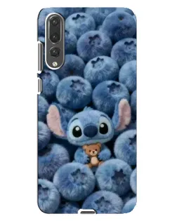 Чехол для Huawei P20 Pro (CLT-L04) с картинкой «Стич и голубика» Чехол для Huawei P20 Pro (CLT-L04) с картинкой «Стич и голубика»