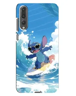 Чехол для Huawei P20 Pro (CLT-L04) с картинкой «Стич на волне» Чехол для Huawei P20 Pro (CLT-L04) с картинкой «Стич на волне»