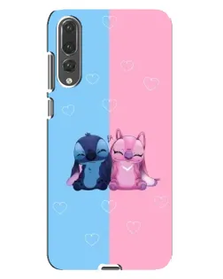 Чехол для Huawei P20 Pro (CLT-L04) с картинкой «Stitch и Angel Love» Чехол для Huawei P20 Pro (CLT-L04) с картинкой «Stitch и Angel Love»