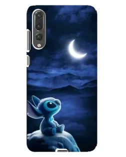 Чехол для Huawei P20 Pro (CLT-L04) с картинкой «Лунная ночь Стича» Чехол для Huawei P20 Pro (CLT-L04) с картинкой «Лунная ночь Стича»