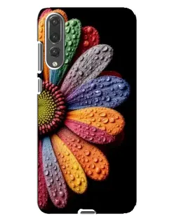 Чехол для Huawei P20 Pro (CLT-L04) с картинкой «Радужный цветок» Чехол для Huawei P20 Pro (CLT-L04) с картинкой «Радужный цветок»
