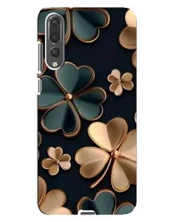 Чехол для Huawei P20 Pro (CLT-L04) с картинкой «Клевер в золоте» Чехол для Huawei P20 Pro (CLT-L04) с картинкой «Клевер в золоте»