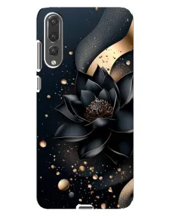 Чехол для Huawei P20 Pro (CLT-L04) с картинкой «Черный лотос» Чехол для Huawei P20 Pro (CLT-L04) с картинкой «Черный лотос»