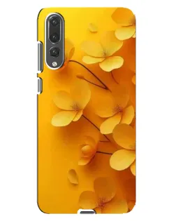 Чехол для Huawei P20 Pro (CLT-L04) с картинкой «Золотые лепестки» Чехол для Huawei P20 Pro (CLT-L04) с картинкой «Золотые лепестки»