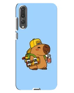 Чехол для Huawei P20 Pro (CLT-L04) с картинкой «Капибара на скейте» Чехол для Huawei P20 Pro (CLT-L04) с картинкой «Капибара на скейте»