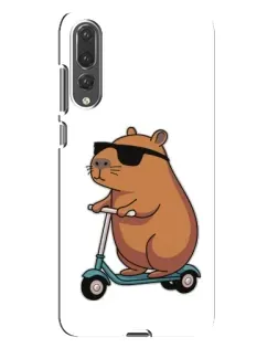 Чехол для Huawei P20 Pro (CLT-L04) с картинкой «Капибара на самокате» Чехол для Huawei P20 Pro (CLT-L04) с картинкой «Капибара на самокате»