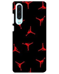 Чохол для Huawei P30 з картинкою «Jordan Red Pattern» Чохол для Huawei P30 з картинкою «Jordan Red Pattern»