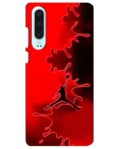 Чехол для Huawei P30 с картинкой «Jordan Red Smoke» Чехол для Huawei P30 с картинкой «Jordan Red Smoke»