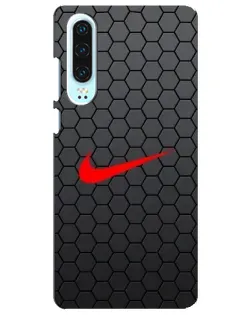 Чохол для Huawei P30 з картинкою «Nike — карбонова сітка» Чохол для Huawei P30 з картинкою «Nike — карбонова сітка»