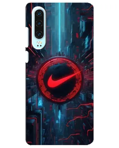 Чохол для Huawei P30 з картинкою «Техногенний стиль Nike»