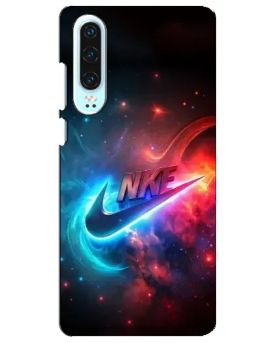 Чохол для Huawei P30 з картинкою «Вогняний логотип Nike»