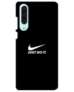 Чохол для Huawei P30 з картинкою «Мінімалізм від Nike»