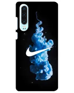 Чохол для Huawei P30 з картинкою «Nike та синій дим»