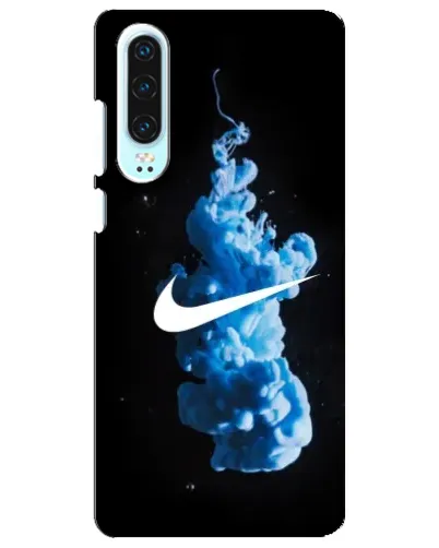 Чохол для Huawei P30 з картинкою «Nike та синій дим»