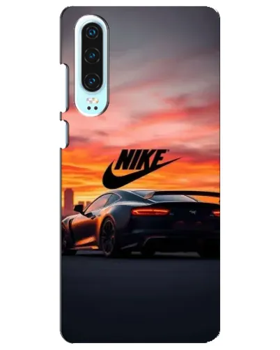 Чохол для Huawei P30 з картинкою «Nike та суперкар»