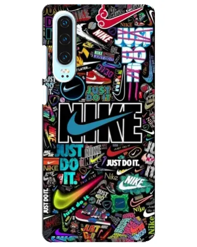 Чехол для Huawei P30 с картинкой «Яркий коллаж Nike» Чехол для Huawei P30 с картинкой «Яркий коллаж Nike»