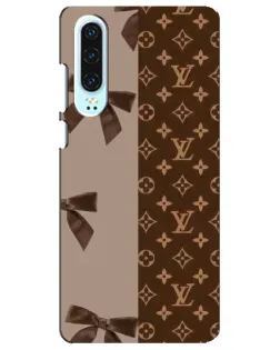 Чохол для Huawei P30 з картинкою «Louis Vuitton — банти»