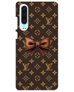 Чохол для Huawei P30 з картинкою «LV з бантом»