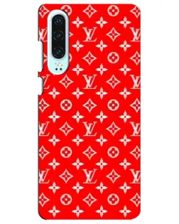 Чохол для Huawei P30 з картинкою «Яскравий паттерн LV»