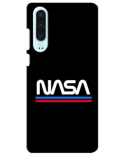 Чохол для Huawei P30 з картинкою «NASA — класика Red Blue» Чохол для Huawei P30 з картинкою «NASA — класика Red Blue»