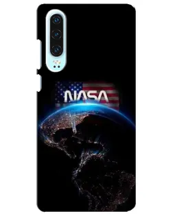 Чохол для Huawei P30 з картинкою «Земля з космосу NASA»
