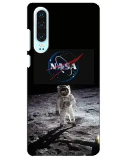 Чохол для Huawei P30 з картинкою «Астронавт на Місяці»