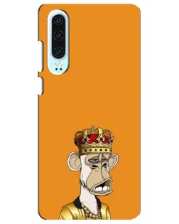 Чохол для Huawei P30 з картинкою «Золота мавпа Bored Ape» Чохол для Huawei P30 з картинкою «Золота мавпа Bored Ape»