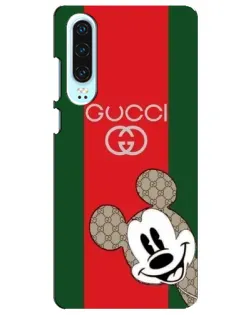 Чохол для Huawei P30 з картинкою «Gucci — смуги та Міккі» Чохол для Huawei P30 з картинкою «Gucci — смуги та Міккі»