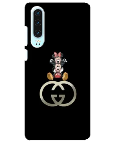 Чохол для Huawei P30 з картинкою «Мінні Маус на лого» Чохол для Huawei P30 з картинкою «Мінні Маус на лого»