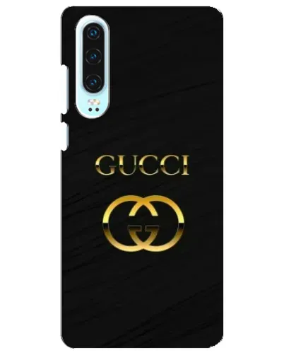 Чохол для Huawei P30 з картинкою «Золотий логотип Gucci» Чохол для Huawei P30 з картинкою «Золотий логотип Gucci»