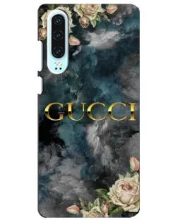 Чохол для Huawei P30 з картинкою «Абстрактні квіти Gucci» Чохол для Huawei P30 з картинкою «Абстрактні квіти Gucci»