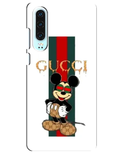 Чохол для Huawei P30 з картинкою «Міккі Маус Gucci — смуги» Чохол для Huawei P30 з картинкою «Міккі Маус Gucci — смуги»