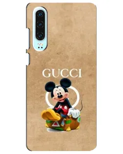 Чохол для Huawei P30 з картинкою «Міккі Маус Gucci — крафт» Чохол для Huawei P30 з картинкою «Міккі Маус Gucci — крафт»