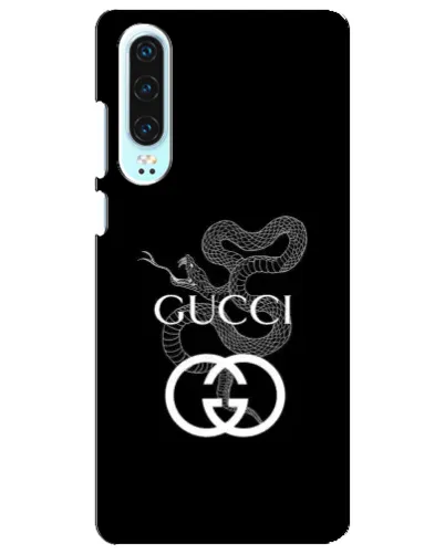 Чохол для Huawei P30 з картинкою «Gucci — срібна змія» Чохол для Huawei P30 з картинкою «Gucci — срібна змія»