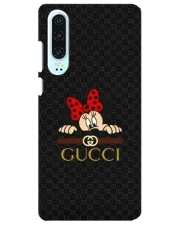 Чохол для Huawei P30 з картинкою «Мінні Маус Gucci — чорний» Чохол для Huawei P30 з картинкою «Мінні Маус Gucci — чорний»