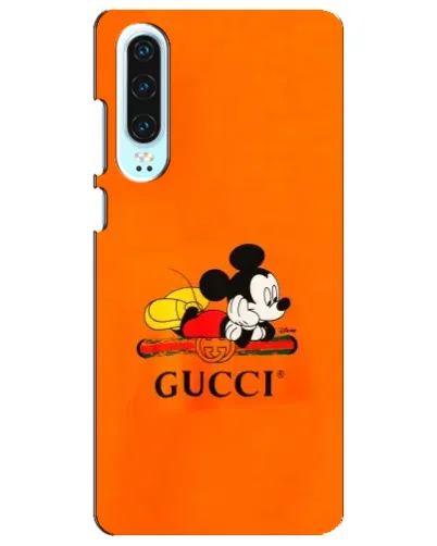 Чохол для Huawei P30 з картинкою «Міккі Маус Gucci — помаранч» Чохол для Huawei P30 з картинкою «Міккі Маус Gucci — помаранч»